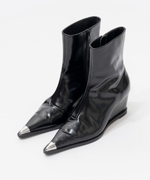 PRANK PROJECT | 【24AUTUMN PRE ORDER】ポインテッドショートブーツ / Pointed Short Boots(ブーツ)