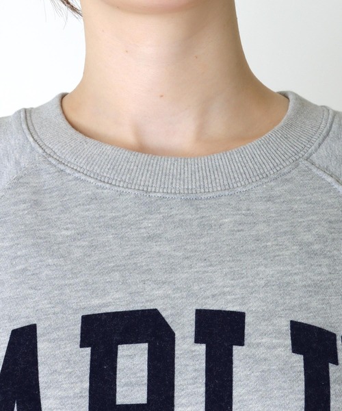 Cepica（セピカ）の「シャツリメイク風カレッジロゴプルオーバー（スウェット・レディース・グレー・FREE）」の14枚目の写真