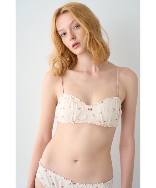 LILY BROWN(リリーブラウン)の「【LILY BROWN Lingerie】コットンフリル/ブラレットセット(ブラ&ショーツ・レディース・ブラック/その他/ライトピンク・MEDIUM/SMALL)」の6枚目の写真
