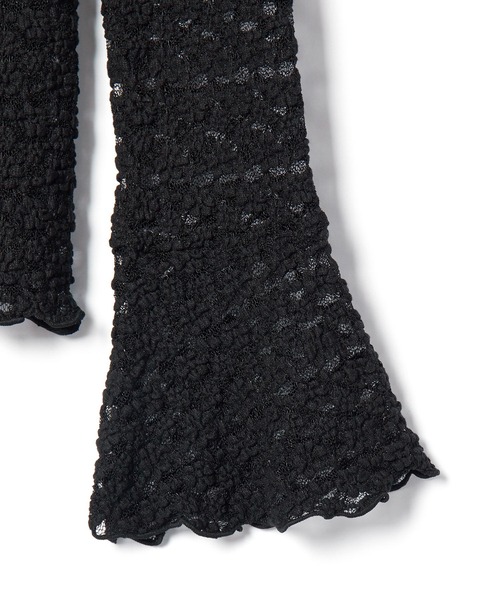 VIS(ビス)の「レースフレアースリーブトップス(Tシャツ/カットソー・レディース・ピンク/オフホワイト/ブラック・FREE)」の15枚目の写真