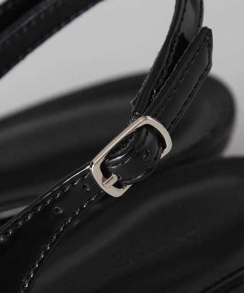 A part by（アパートバイ）の「バックスリングシューズ（パンプス・レディース・ダークブラウン/ブラック・LARGE/MEDIUM）」の4枚目の写真