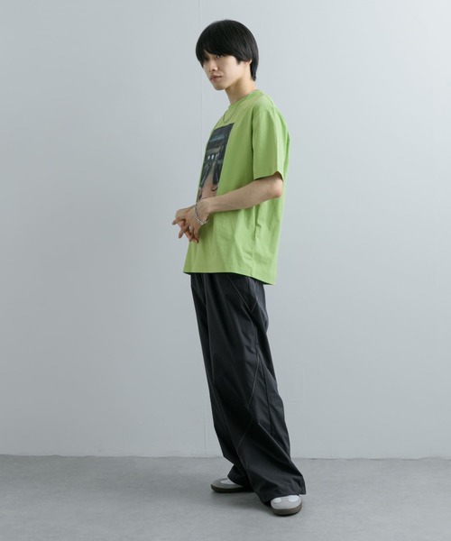 SENSE OF PLACE by URBAN RESEARCH(センスオブプレイスバイアーバンリサーチ)の「フォトグラフィックTシャツ B(Tシャツ/カットソー・メンズ・アイボリー/グリーン/チャコールグレー・MEDIUM/LARGE)」の22枚目の写真