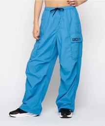 BIG DEAL CARGO PANTS/ロキシーウエストゴムナイロンカーゴパンツ