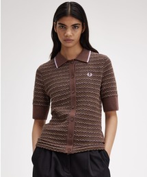 FRED PERRY（フレッドペリー）の「Boucle Jacquard Knitted