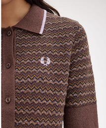 フレッドペリー　Jacquard Knitted Shirt Fred Perry Jacquard Knitted Shirt Fred Perry – Posers Hollywood