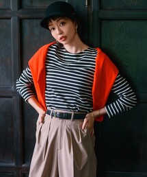 23区｜ニジュウサンクのトップス（ボーダー柄）通販 - ZOZOTOWN