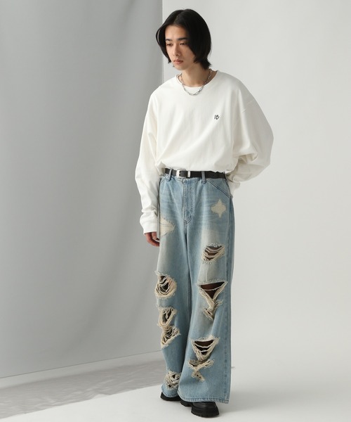 HAREロゴヴィンテージカットLS(HARE)（Tシャツ/カットソー）｜HARE（ハレ）