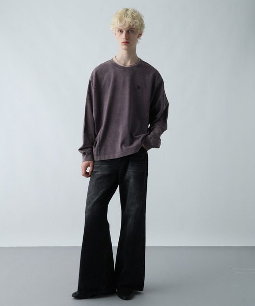 HARE(ハレ)の「HAREロゴヴィンテージカットLS(HARE)(Tシャツ/カットソー・メンズ・ホワイト/ブラック/グレー/ブルー/グリーン/レッド/パープル/ピンク/パープル系その他・SMALL/MEDIUM)」の21枚目の写真