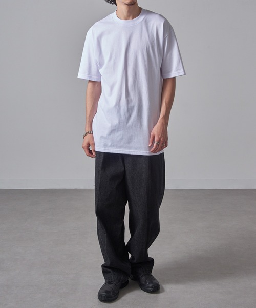 PRO CLUB （プロクラブ）の「【PRO CLUB】5.8oz Premium Comfort Tee コムフォートTシャツ PROC-T0102 MURS（Tシャツ/カットソー・メンズ・ネイビー/ホワイト/ブラック・M/L/XL/2XL）」の16枚目の写真