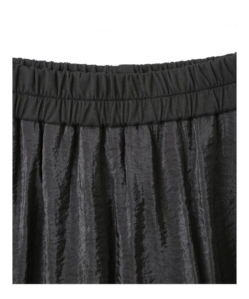 Editt by YECCA VECCA（エディットバイイェッカヴェッカ）の「レイヤードシアースカートパンツ（その他パンツ・レディース・ブラック・FREE）」の9枚目の写真