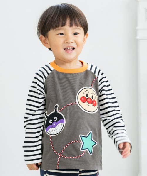 マリンコードボーダーロングTシャツ（Tシャツ/カットソー）｜ANPANMAN KIDS COLLECTION（アンパンマンキッズコレクション） 5,330円
