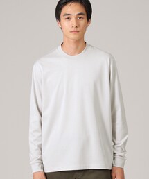 【抗菌防臭/ジャケット対応】テーラード 長袖Tシャツ