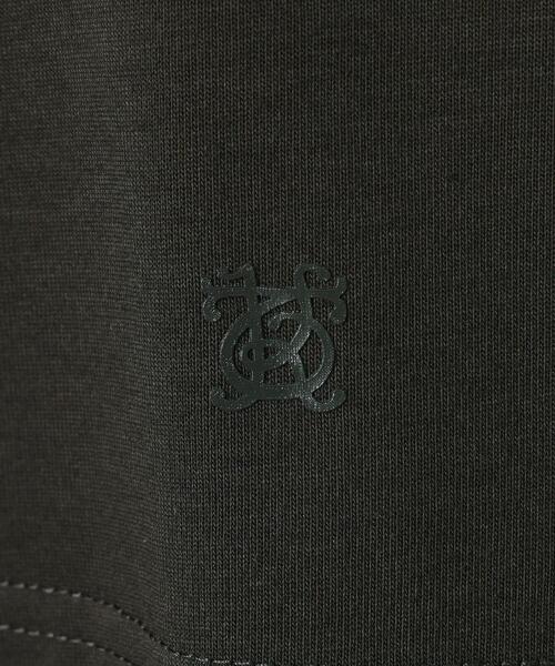 TAKEO KIKUCHI(タケオキクチ)の「【抗菌防臭/ジャケット対応】テーラード 長袖Tシャツ(Tシャツ/カットソー・メンズ・オリーブ/チャコールグレー/ライトグレー/ホワイト/ダークブラウン/ブラック・02/01/05/04/03)」の18枚目の写真