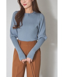 【ZOZO限定】パフスリーブニットプルオーバー