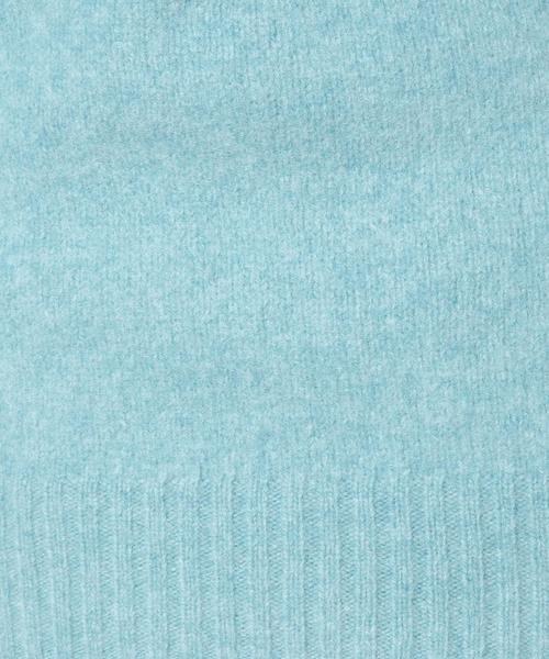 green label relaxing(グリーンレーベルリラクシング)の「■■■HAMILTON/LAMB SHAGGY C/N ニット◆(ニット/セーター・メンズ・オフホワイト/ライム/ライトブルー・MEDIUM/LARGE/SMALL)」の11枚目の写真