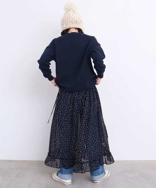 【セール】冬のせいかつ 裏毛刺繍プルオーバー（スウェット）｜l'atelier du savon（アトリエドサボン）