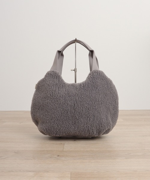 ROOTOTE(ルートート)の「ROOTOTE ボアミニトート(トートバッグ・レディース・スモーキーグリーン系/ブラウン/グレー/オフホワイト・FREE)」の15枚目の写真