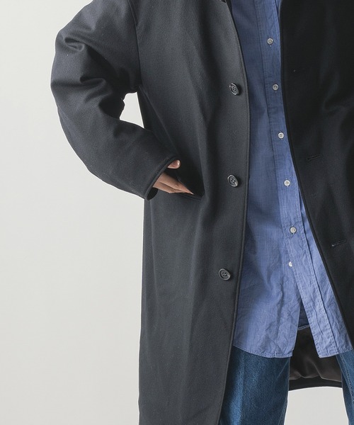 miffew　WOOL HOODED DOWN COAT サイズ1 ブラック セール】「miffew/ミフュー」WOOL HOODED DOWN COAT（ダウン