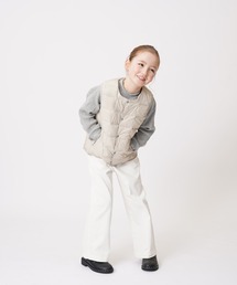 TAION（タイオン）の「【TAION(タイオン)】〈キッズ〉ベーシック クルーネック インナーダウンベスト（ダウンベスト）」