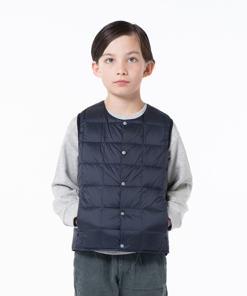 グラミチ / TAION クルーネックダウンベスト インナーダウンベスト GRAMICCI (グラミチ) × TAION INNER DOWN VEST / × タイオン