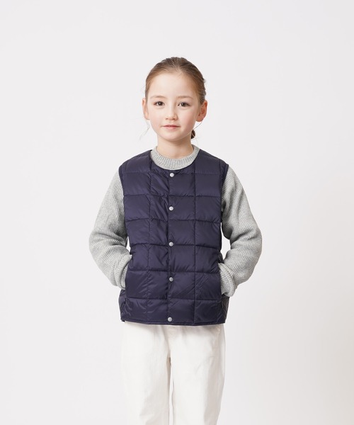TAION(タイオン)】〈キッズ〉ベーシック クルーネック インナー