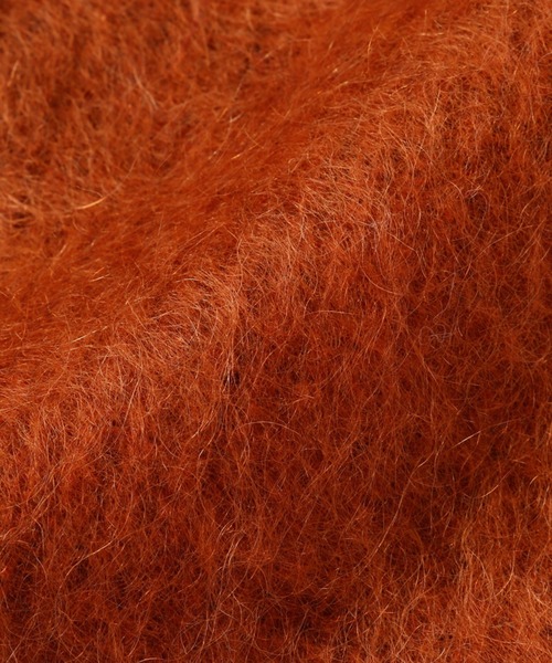 and wander（アンドワンダー）の「and wander/アンドワンダー Mohair Wool Sweater セーター（ニット/セーター・メンズ・ブラウン/ブラック・L/XL/XXL/S/M）」の15枚目の写真