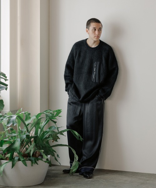 ニット セーター and wander/アンドワンダー Mohair Wool Sweater セーター レディース セール】and wander/アンドワンダー Mohair Wool Sweater