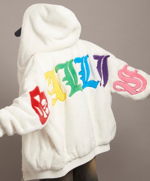 【セール】GA COLORFULL-LOGO FUR BLOUSON（その他アウター）｜GALLIS ADDICTION（ガリスアディクション）