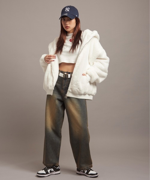 【セール】GA COLORFULL-LOGO FUR BLOUSON（その他アウター）｜GALLIS ADDICTION（ガリスアディクション）