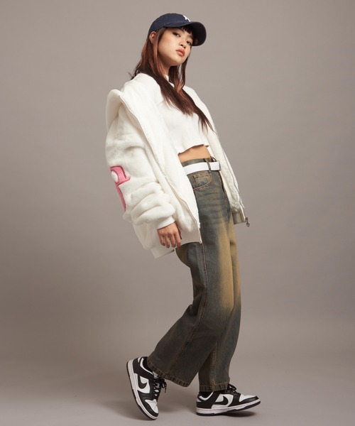 【セール】GA COLORFULL-LOGO FUR BLOUSON（その他アウター）｜GALLIS ADDICTION（ガリスアディクション）