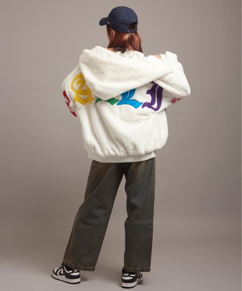 【セール】GA COLORFULL-LOGO FUR BLOUSON（その他アウター）｜GALLIS ADDICTION（ガリスアディクション）