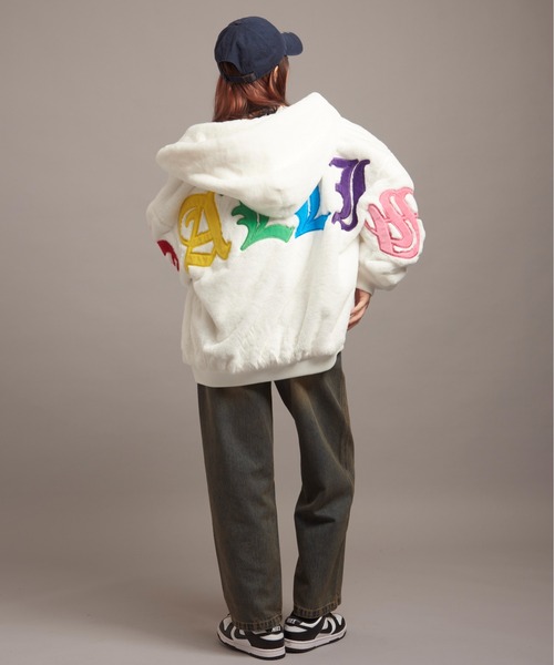 【セール】GA COLORFULL-LOGO FUR BLOUSON（その他アウター）｜GALLIS ADDICTION（ガリスアディクション）