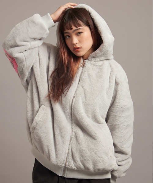 【セール】GA COLORFULL-LOGO FUR BLOUSON（その他アウター）｜GALLIS ADDICTION（ガリスアディクション）