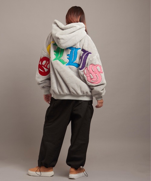 【セール】GA COLORFULL-LOGO FUR BLOUSON（その他アウター）｜GALLIS ADDICTION（ガリスアディクション）