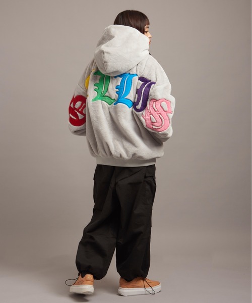 【セール】GA COLORFULL-LOGO FUR BLOUSON（その他アウター）｜GALLIS ADDICTION（ガリスアディクション）