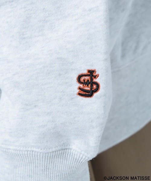 JACKSON MATISSE(ジャクソンマティス)の「JACKSON MATISSE(ジャクソンマティス)×BAYFLOW】フォトプルオーバー(スウェット・メンズ・ホワイト/グレー/チャコール・MEDIUM/LARGE)」の10枚目の写真