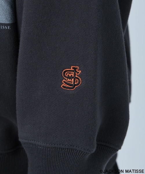 JACKSON MATISSE(ジャクソンマティス)の「JACKSON MATISSE(ジャクソンマティス)×BAYFLOW】フォトプルオーバー(スウェット・メンズ・ホワイト/グレー/チャコール・MEDIUM/LARGE)」の12枚目の写真