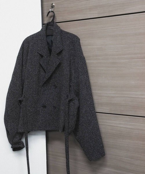 セール】『わたべ×SOP』『セットアップ対応』ツイードダブルブレスト