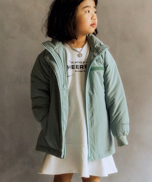 10C REPIPI(ジューシーレピピ)の「【10C REPIPI】ナカワタモンスターコート(その他アウター・キッズ・ブラック/オリーブ・120cm/130cm/110cm)」の2枚目の写真