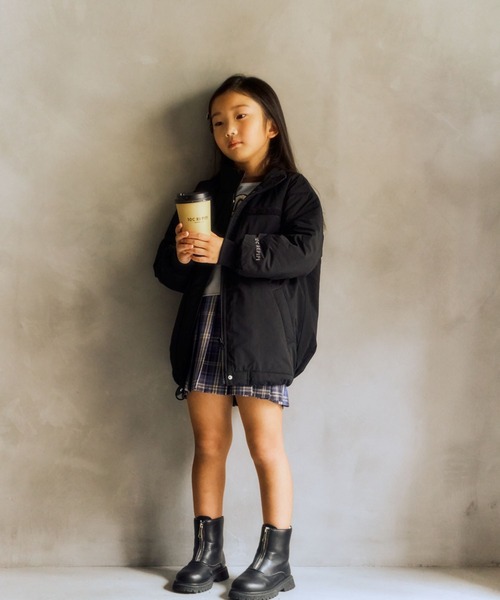 10C REPIPI(ジューシーレピピ)の「【10C REPIPI】ナカワタモンスターコート(その他アウター・キッズ・ブラック/オリーブ・120cm/130cm/110cm)」の4枚目の写真