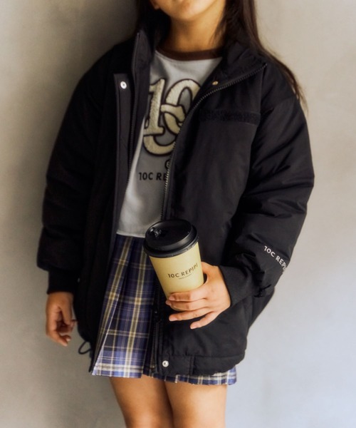 10C REPIPI(ジューシーレピピ)の「【10C REPIPI】ナカワタモンスターコート(その他アウター・キッズ・ブラック/オリーブ・120cm/130cm/110cm)」の6枚目の写真