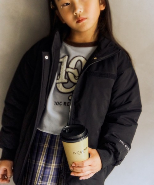 10C REPIPI(ジューシーレピピ)の「【10C REPIPI】ナカワタモンスターコート(その他アウター・キッズ・ブラック/オリーブ・120cm/130cm/110cm)」の7枚目の写真