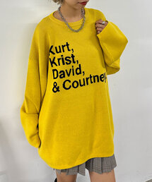 【THRIFTY LOOK/スリフティールック】KKDC BIGGEST CREW SWEATER
