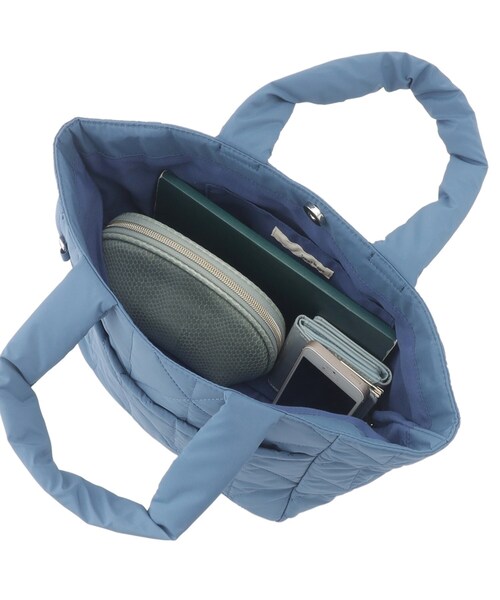 SHOO・LA・RUE（シューラルー）の「◆ちょっとそこまでの外出に キルトランチトートバッグ（トートバッグ・レディース・ナチュラル/オレンジ/グレー/ブラック/ブルー・00）」の16枚目の写真