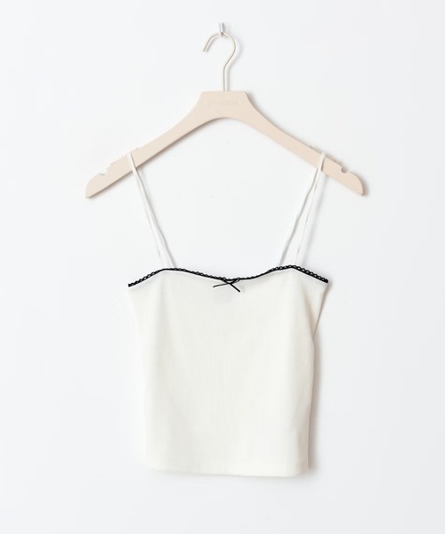 キャミソール Bow strap singlet セール】Bow strap singlet（キャミソール）｜gina tricot