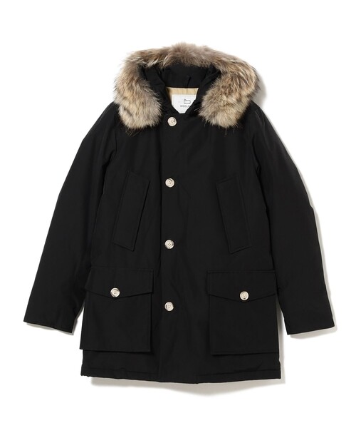 WOOLRICH（ウールリッチ）の「WOOLRICH / NEW ARCTIC PARKA ダウンジャケット（ダウンジャケット/コート・メンズ・ベージュ/ブラック/ネイビー・SMALL/LARGE/MEDIUM）」の10枚目の写真