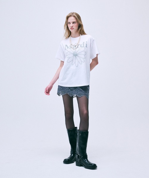 UNISEX TSHIRT FLOWERMARDI（Tシャツ/カットソー）｜Mardi