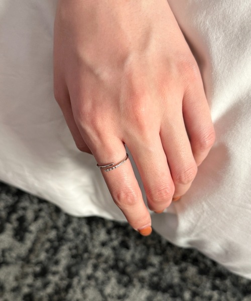 ciite'(シーテ)の「delicate bijou ring(リング・レディース・ゴールド/シルバー・FREE)」の11枚目の写真