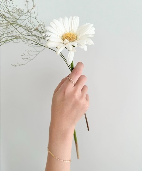 ciite'(シーテ)の「delicate bijou ring(リング・レディース・ゴールド/シルバー・FREE)」の10枚目の写真