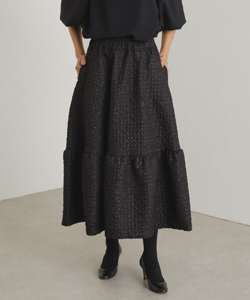 LIVETART（リヴェタート）の「《LIVETART》 ポコポコスカート（スカート・レディース・ブラック/グリーン・FREE）」の17枚目の写真